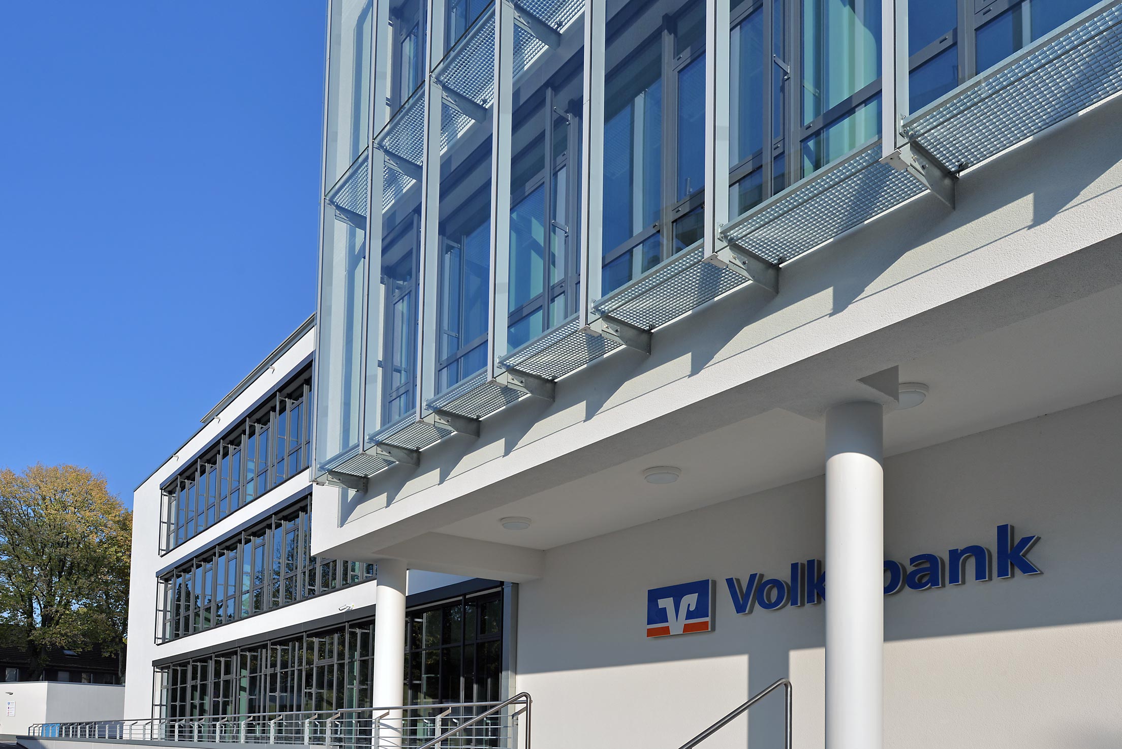 Neubau und Aufstockung Geschäftsstelle Volksbank Marl-Recklinghausen